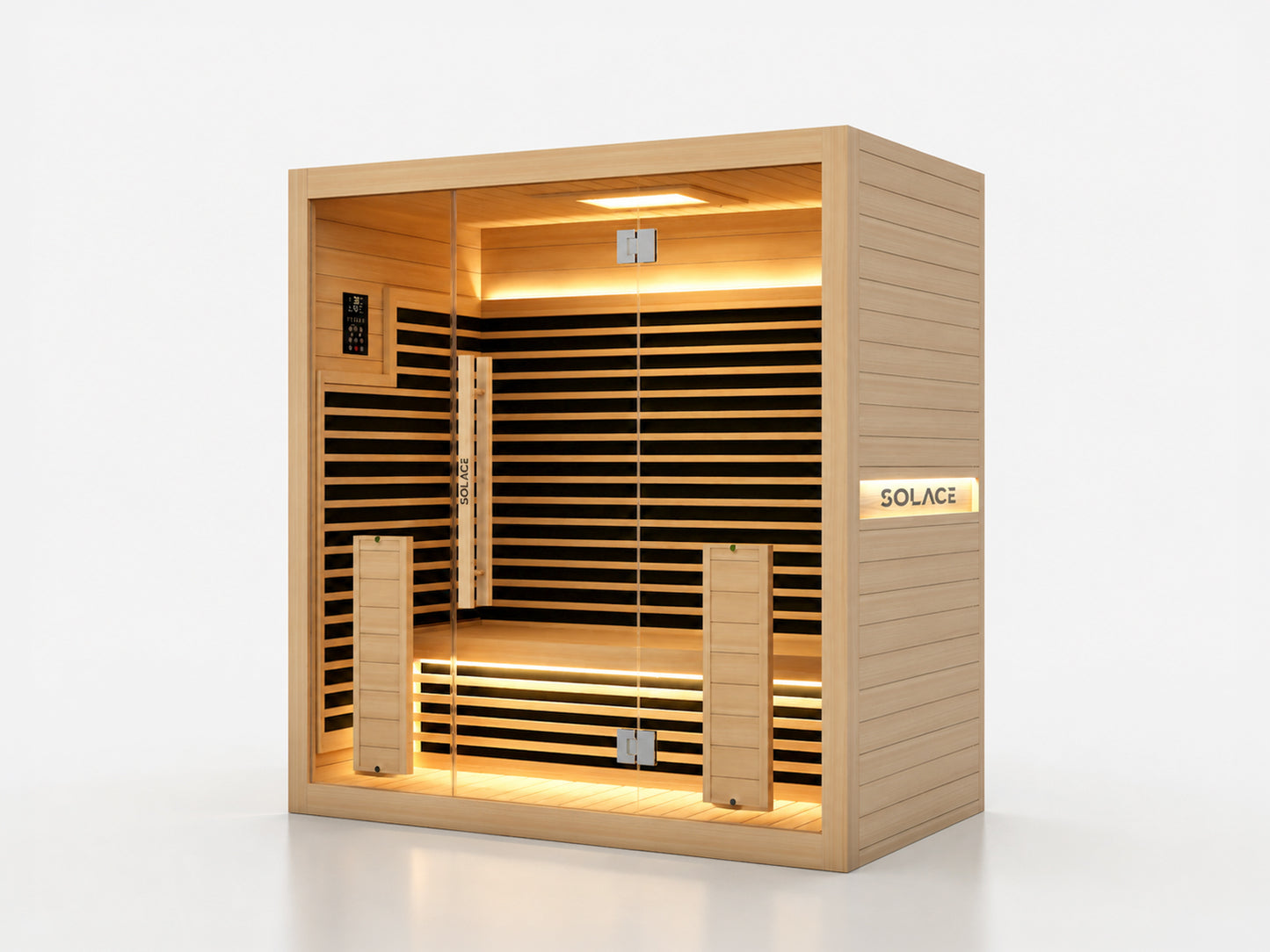 Solace Full Spectrum Complete Series Infrared Sauna 3 Person