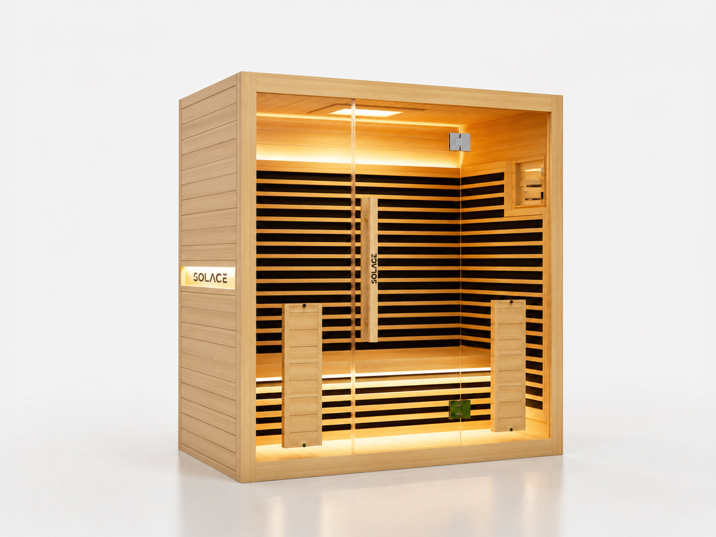 Solace Full Spectrum Complete Series Infrared Sauna 3 Person