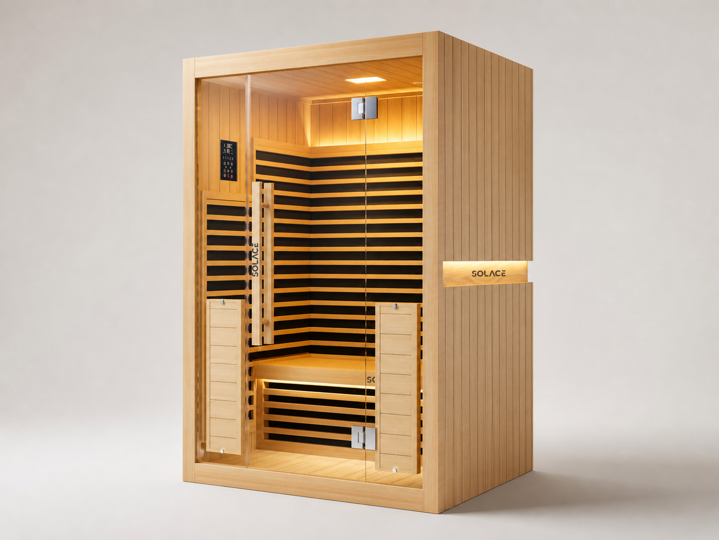 Solace Full Spectrum Complete Series Infrared Sauna 2 Person