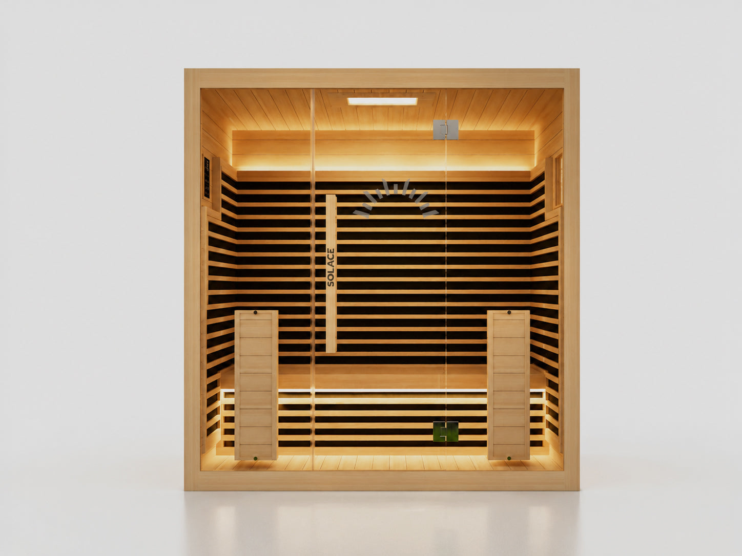 Solace Full Spectrum Complete Series Infrared Sauna 3 Person