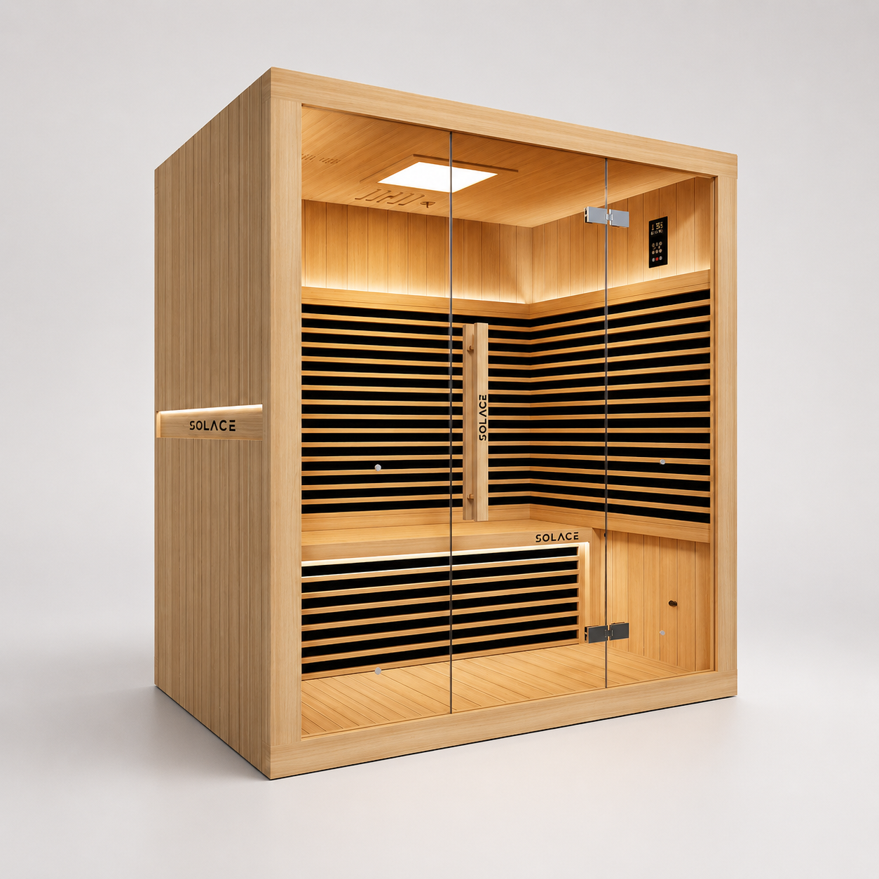 Solace Vantage Superior Infrared Sauna 3 Person