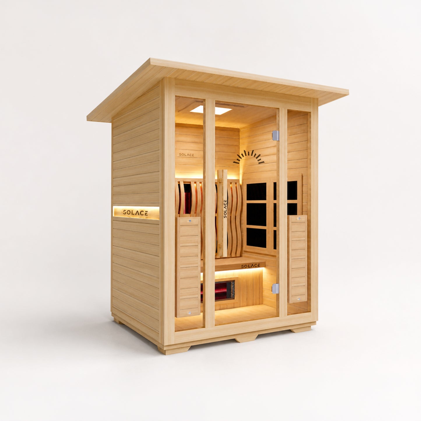 Solace Outdoor Full Spectrum Complete Outdoor Infrared Sauna